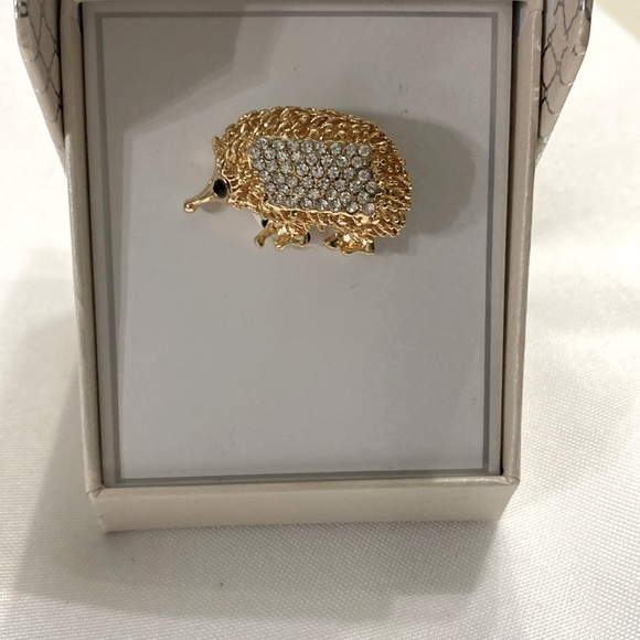Blinged Out Hedgehog Pendant - New in Box - Picture 2 of 4